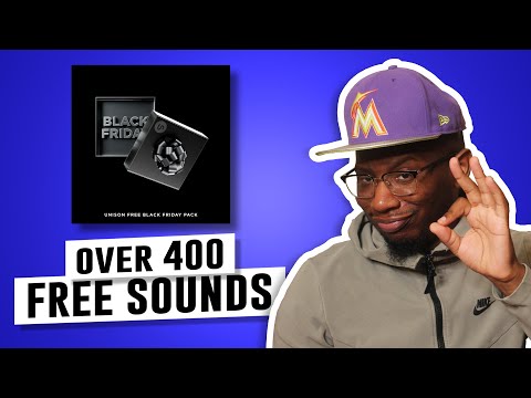 Over 400 Samples, Midi, One Shots, Drum Loops & etc... FOR FREE!? | Unison Free Black Friday Pack