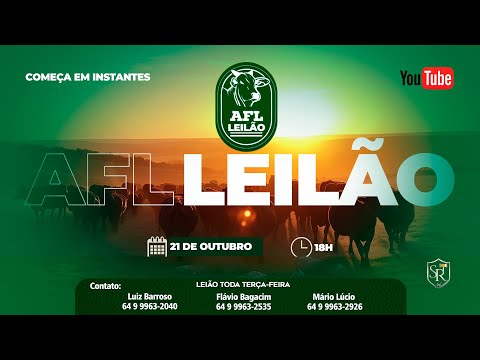 AFL Leilões - Leilão do Trevo de acesso a Caçu-GO 21/10/2025 LEILÃO 1173