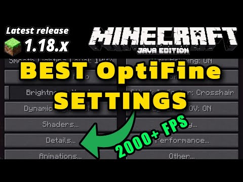 GamerPotion - Minecraft Java 1.18.1 Best Optimal OptiFine Settings for More FPS Boost Performance Settings