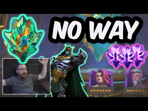 UNBELIEVEABLE F2P 7 STAR TITAN CRYSTAL OPENING CEO AND FIRST RANK 4!!! - Marvel Contest of Champions