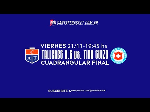PRIMERA A | Cuadrangular Final Fecha 1 | Viernes 21/11 | Talleres Arroyo Seco vs. Tiro Suizo