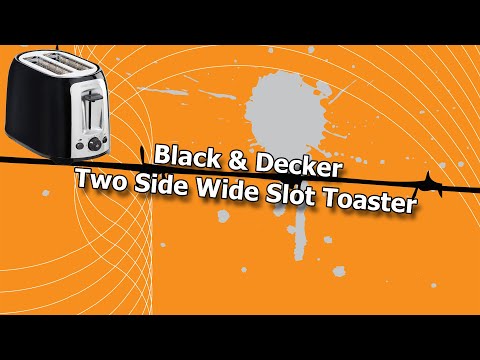 Black + Decker TR1278BD Two Slot Toaster (Quick Review)