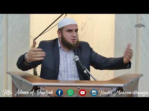 Hfz. Adnan Dupljak -  Kako su se ashabi pripremali za ahiret
