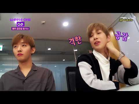 [ENG] 171106 Wanna One Go - Choosing Their Calendar Cards Cut