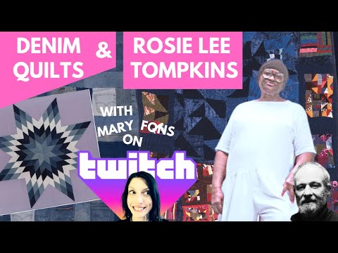 Ep. 29.2 - Denim Quilts, Rosie Lee Thompkins & More!