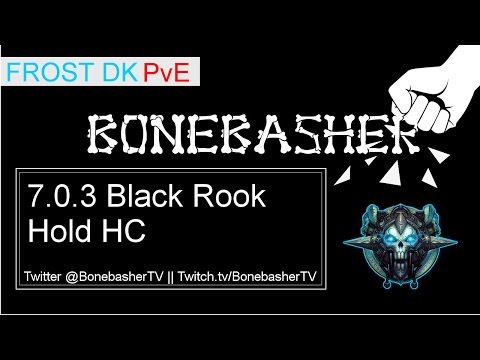 7.0.3 Frost DK PvE - Black Rook Hold - Heroic