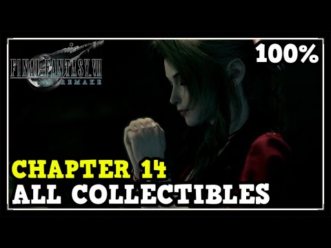 FF7 Remake Chapter 14 All Collectibles In Final Fantasy 7 Remake (100% Collectible Guide)