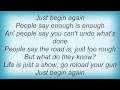 Spinal Tap - Just Begin Again Lyrics