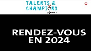 Talents&Champions_Ensemble on a tout a gagné | Veolia