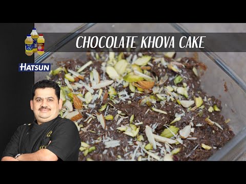 Chocolate Khova Cake | Paal khova cake | Chef Venkatesh Bhat | Iniya Tamil Puthandu Nal Vazthukal