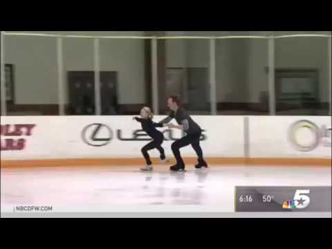 Maxim Trankov & Tarasova/Morozov - Best Pairs Skaters in the World Are Training in Euless  - NBC5DFW