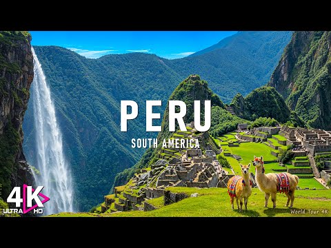 FLYING OVER PERU(4K UHD) - Relaxing Music Along With Beautiful Nature Videos(4K Video Ultra HD)