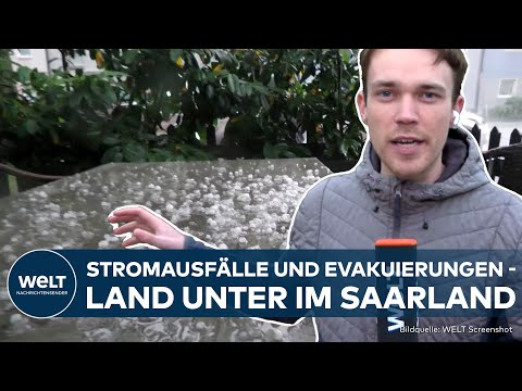 HOCHWASSER IM WESTEN: Menschen kämpfen gegen Wassermassen | WELT Thema