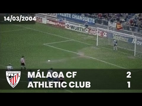 ⚽️ [Liga 03/04] J28 I Málaga CF 2 - Athletic Club 1 I LABURPENA