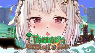 【 Terraria 】完全初見！おためしハードモード！王覇山、はじめてのテラリア。（ 掘る、作る、戦う。遊びかたは無限大！ ）【 にじさんじ┊︎葉山舞鈴 】
