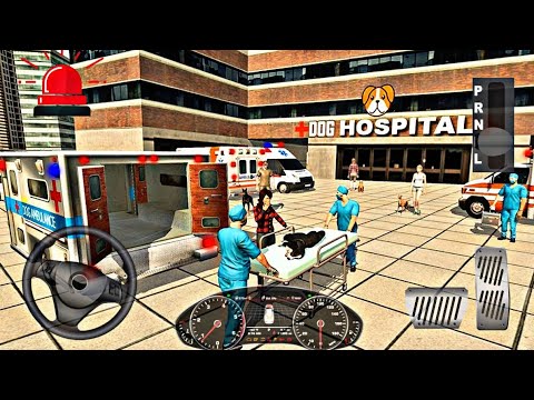 Injured Dog Rescue Simulator 3D | Street dogs | Dog hospital | Part One | Android Gameplay |