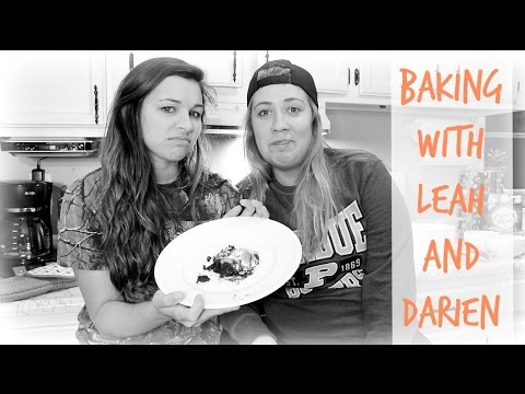 Baking With Leah and Darien