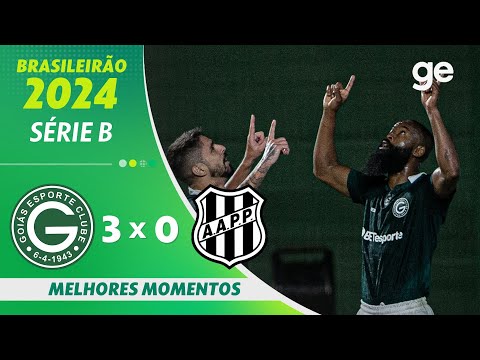 Gols e lances de Goiás x Ponte Preta