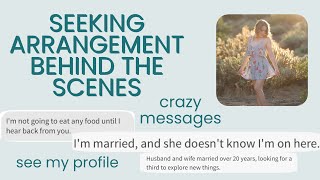 Seeking Arrangement Behind the Scenes | Getting Started, See My Profile, Crazy Messages