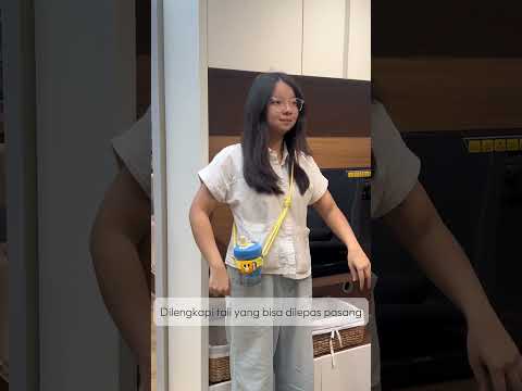 Gambar Appetite Shaylie Tumbler Mini Tritan Dengan Sedotan 500 ml - Putih