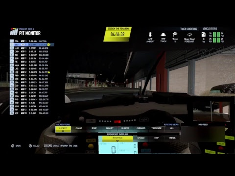 Project cars 2 24hrs. part 3 Brodcast no commentary