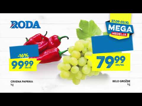 Roda | Mega nedelja 27.09 - 3.10.2019.