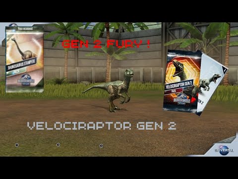 Gen 2 FURY! Velociraptor Gen 2!