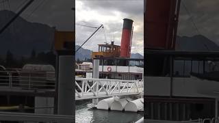 TSS Earnslaw Lake Wakatipu Queenstown New Zealand #cruise #tour #march #2026 #travel #紐西蘭 #古董蒸汽船 #旅行