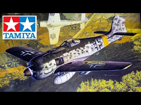 FULL VIDEO BUILD TAMIYA FOCKE WULF Fw190F-8 (1:48 scale)