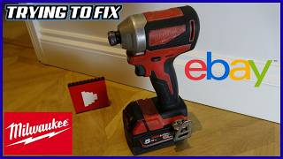 eBay BUY - BROKEN Milwaukee Impact Driver - NO POWER - Can it be Fixed?