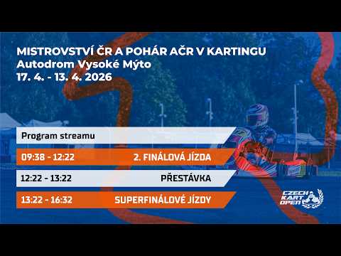 Superfinále Easykart 60, Czech Kart Open 1st round