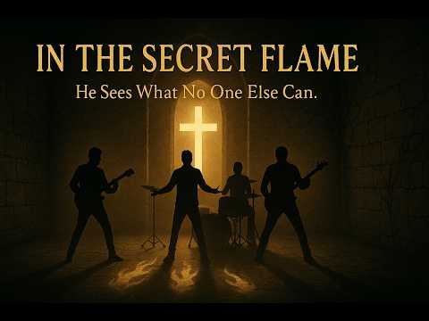 Christian Rock Anthem of Hidden Worship and True Fire | 🔥 In the Secret Flame ✝️