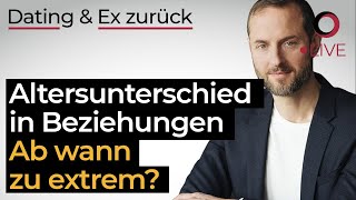 Wie groß darf der Altersunterschied in der Beziehung sein? Ab wann ist Altersunt