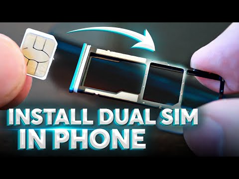How to install Dual SIM-cards into a Phone