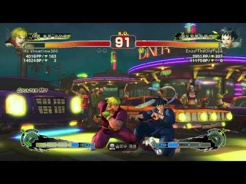SSF4 AE: RankedMatch Its Showtime360(Ken) vs Enzo TheOldType(Makoto)-4