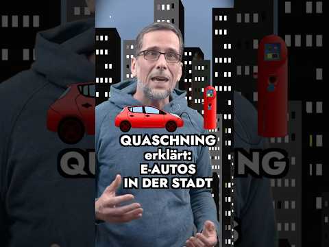 E-Autos in der Stadt 🚘 #eauto #elektromobilität