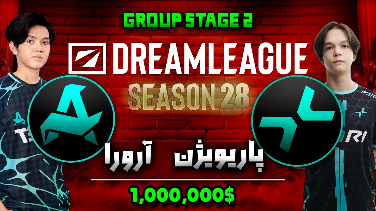💥مرحله دوم گروهی: آرورا - پاریویژن: دریم لیگ فصل 28 |Aurora vs Parivision Dream League 28💥