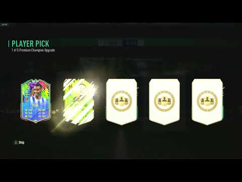 another futties ultimate champions upgrade player pick these picks are mad!! #fifa21 #futties