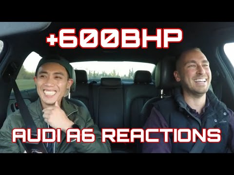 +600hp Audi A6 3.0t reactions