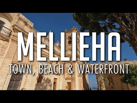 Mellieha: Malta | Town | Beach | Waterfront
