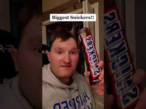 World's Biggest Snickers Bar!! #shorts #viral #foryou