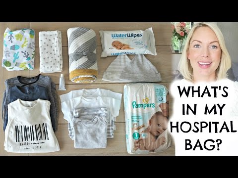 WHAT'S IN MY HOSPITAL BAG?  WHAT TO PACK? Video