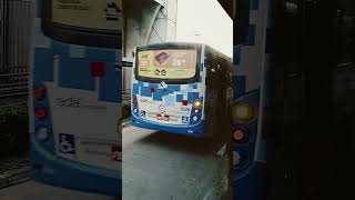 Ônibus Radial Transporte Coletivo, Carreta Baú do BBM Logística e Caçamba do Facchini
