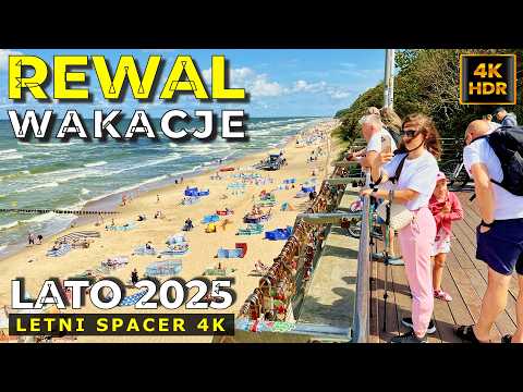 Discover Rewal Poland 2025: Summer Walk Along the Beach and Attractions