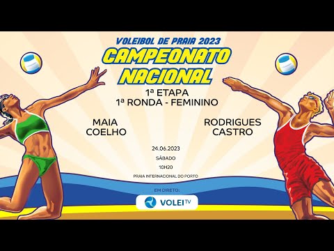 MAIA/COELHO vs RODRIGUES/CASTRO - 1ªETAPA CNVP2023