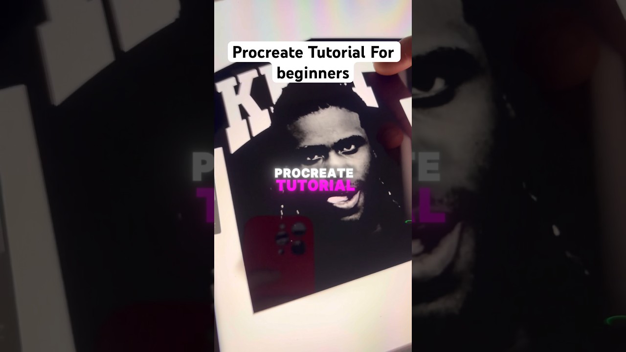 PROCREATE TUTORIAL FACE TSHIRT #procreate #clothingbrand #tshirtdesign