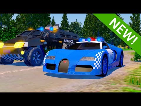 POLIZIA Auto. Cartoni POLIZIA. Macchina di Polizia. Cartoni per bambini di 7 anni. Macchina Cartoni.