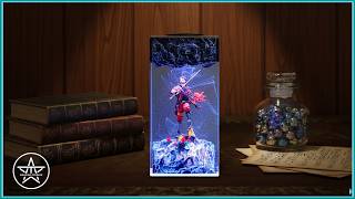 Gustave’s Crimson Soul | AmazingTrungX DIY Epoxy Resin Diorama #Gustave #SaGaFrontier #resinart