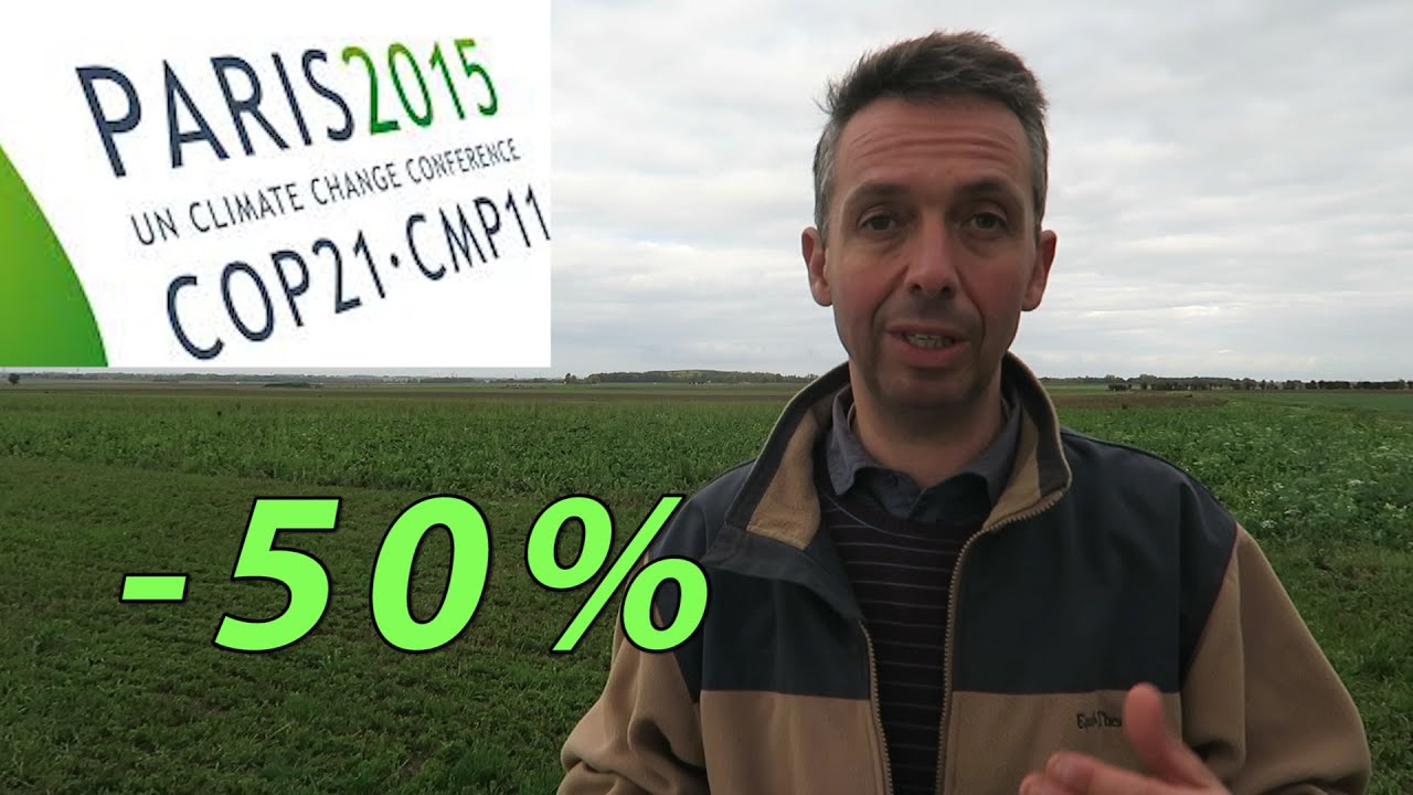 50 % de pollution en moins grâce à l'agriculture, slon Thierry l'agriculteur d'aujourd'hui