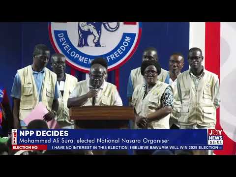 NPP decides: Abanga Yakubu Fuseini elected National Youth Organizer for the NPP.